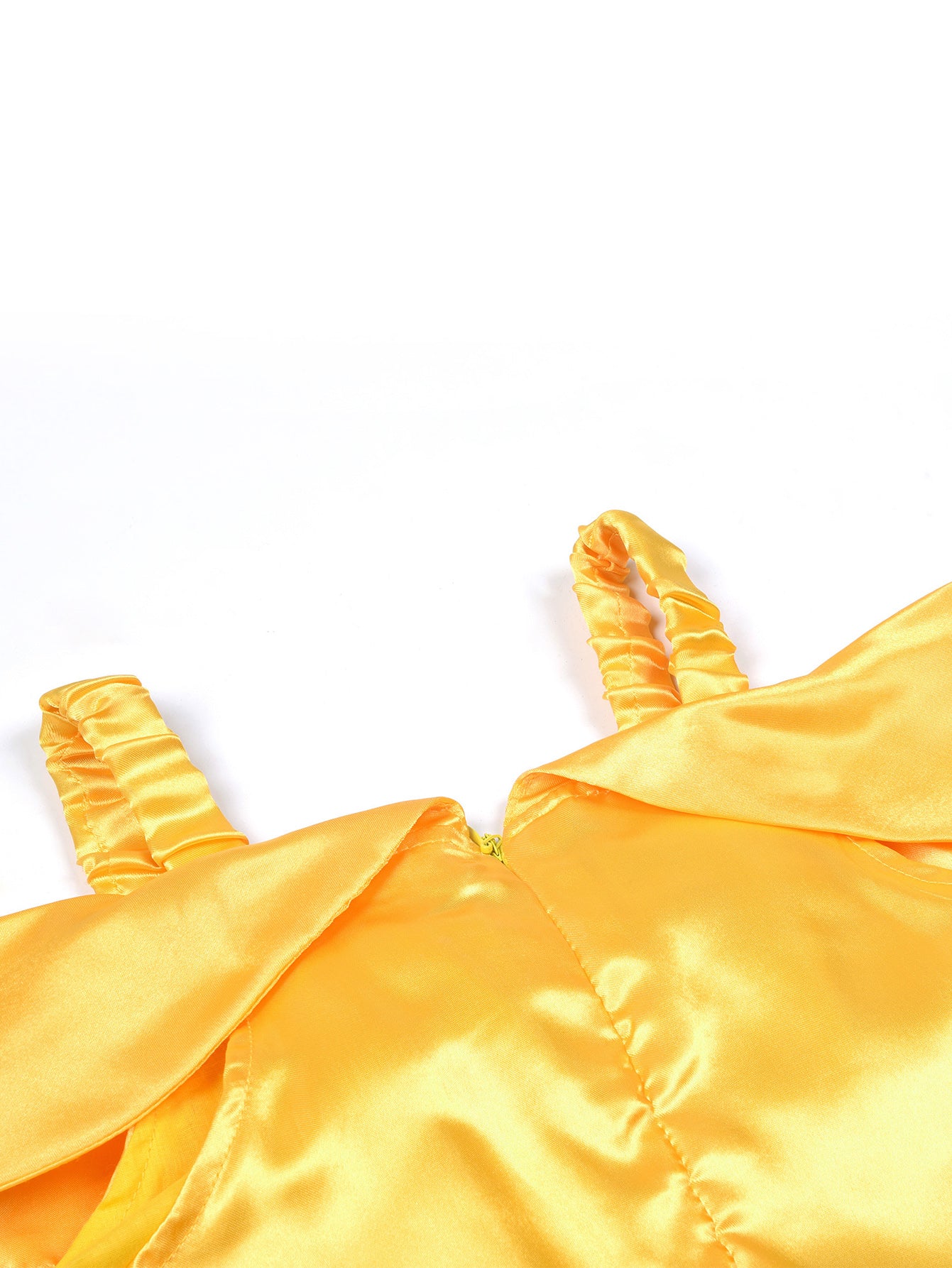 Neeooll Girls' Yellow Princess Dress with Crown Accessory Set for Christmas, Halloween, Birthday Parties, Carnival, Mardi Gras, and Costume Events, Best for Christmas